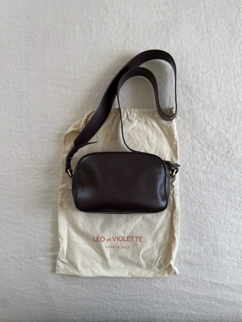 Leo et Violette Leather Crossbody Bag